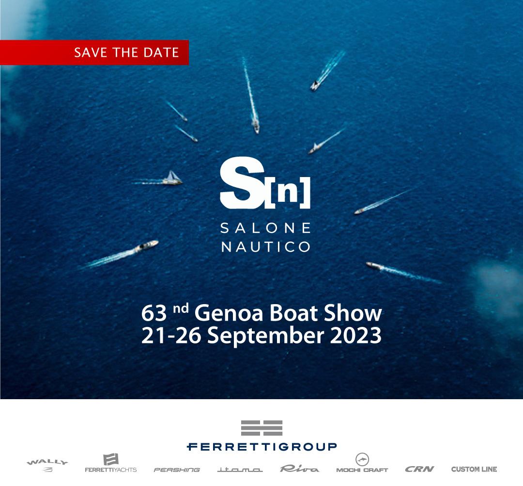 Флотилия Ferretti Group участвует в Salone Nautico di Genova